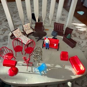 Vintage Dollhouse Furniture Wolverine. Fisher price